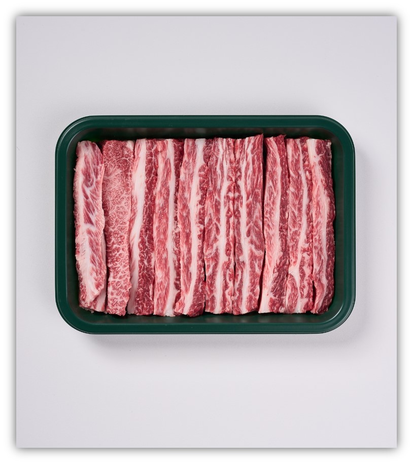 [무항생제] 녹색한우 1+등급 갈비살 300g(냉장)